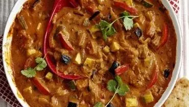 غذای گیاهی مقرون‌به‌صرفه؛ کاری سبزیجات با نان یا برنج