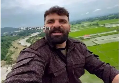 تجربه  ترسناک و متفاوت میلاد کرمی بر فراز دکل مخابراتی/ویدیو 