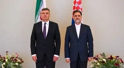  سفیر جدید ایران به دیدار رئیس‌جمهور کرواسی رفت