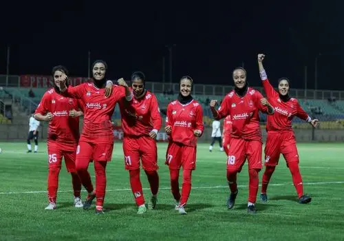 اولین برد پرسپولیس در لیگ فوتبال زنان