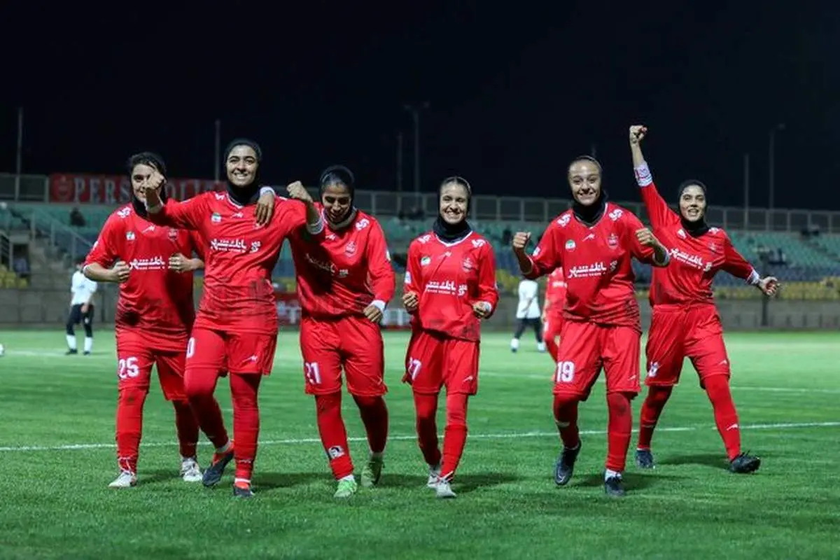 اولین برد پرسپولیس در لیگ فوتبال زنان