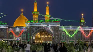 گل آرایی زیبا و تماشایی حرم مطهر حضرت اباالفضل (ع)+فیلم