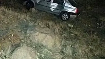 سقوط خودرویی به در‌ه‌ در شرق تهران +تصاویر