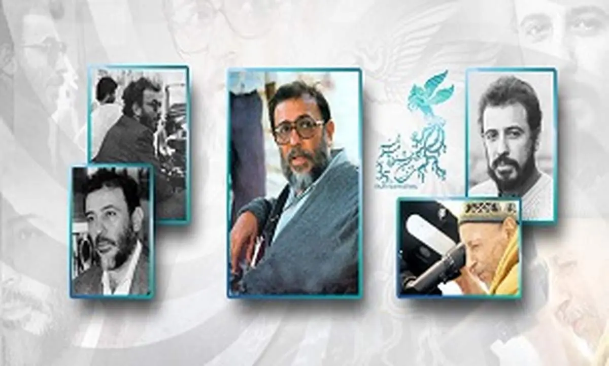 پوستر جشنواره فجر ۳۵ با تصویری از زنده‌‌یاد "علی حاتمی"