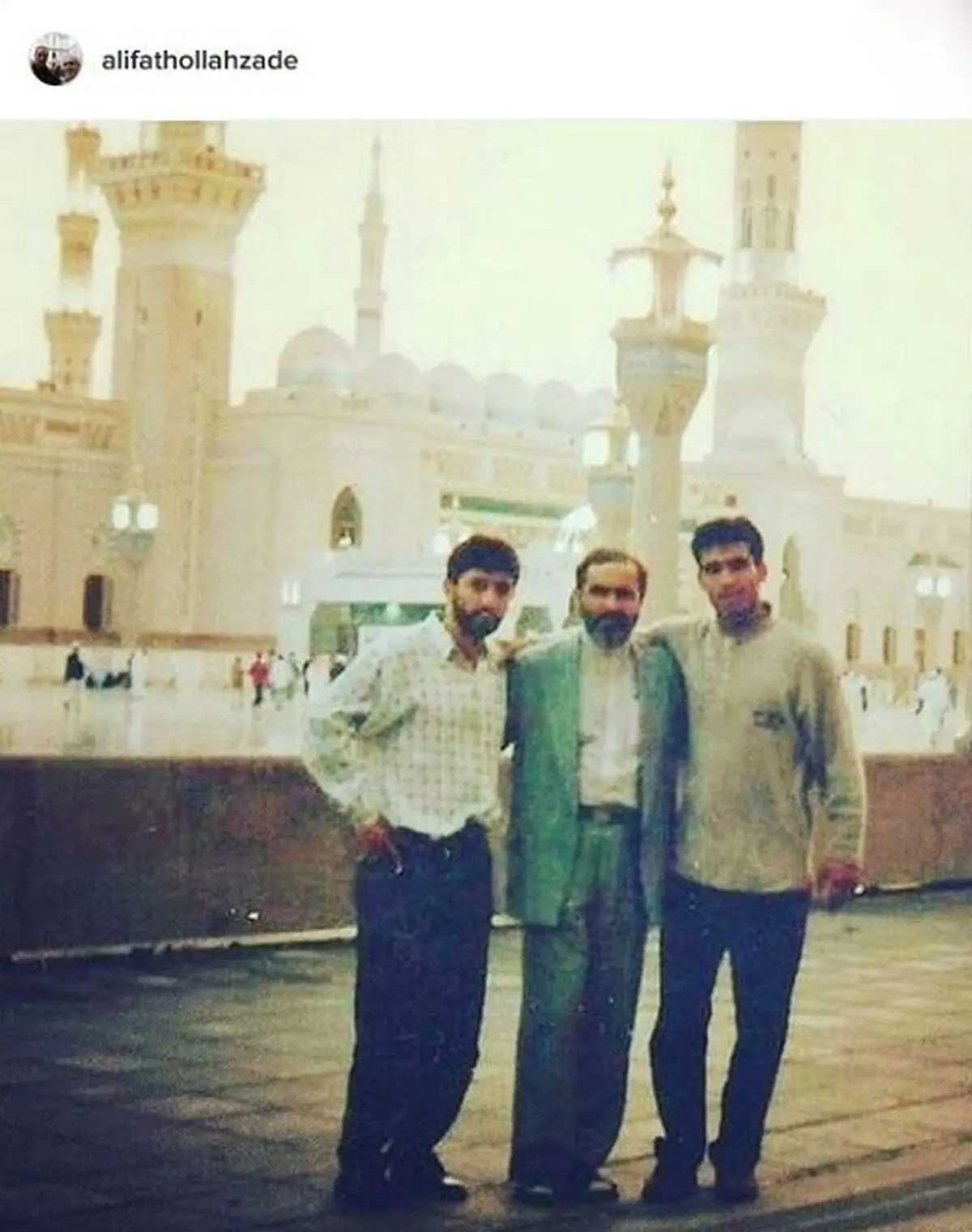 عکس زیرخاکی از منصوریان و قلعه نویی