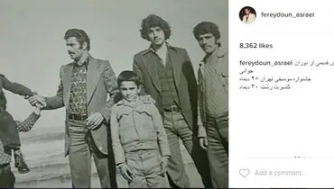 عکس قدیمی خواننده سرشناس پاپ