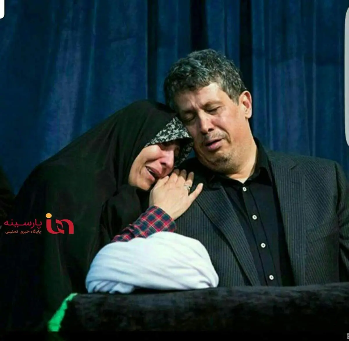غم جانکاه فرزندان یار امام (ره) بر پیکر پدر