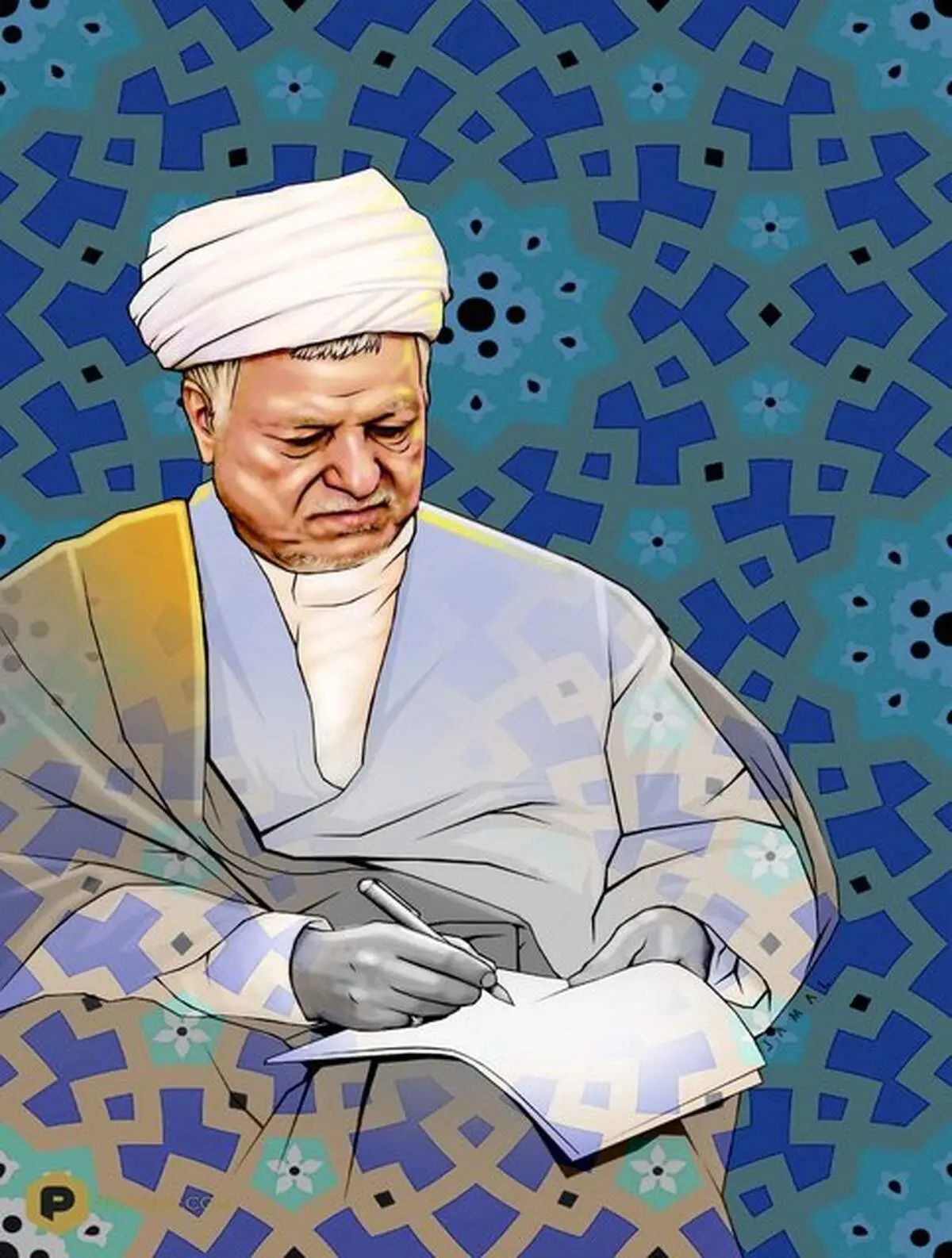 سه پرتره از آیت‌الله هاشمی رفسنجانی