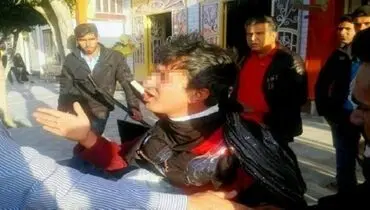 قاتل فراری در لباس زنانه دستگیر شد +عکس