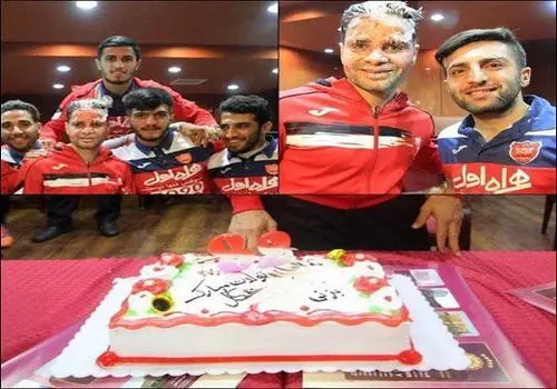 تبریک تولد کارتال از سوی باشگاه پرسپولیس + عکس
