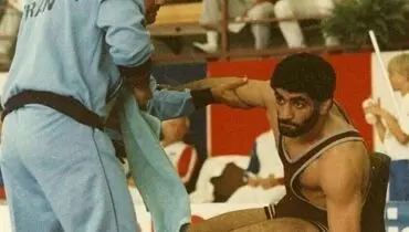 تصویر از سوپرمن ایرانی وقتی جوان بود