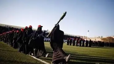 زنان محجبه آر پی جی زن یمن (عکس)