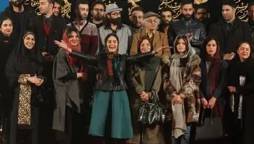 ژست الناز شاکردوست مقابل عکاسان+عکس