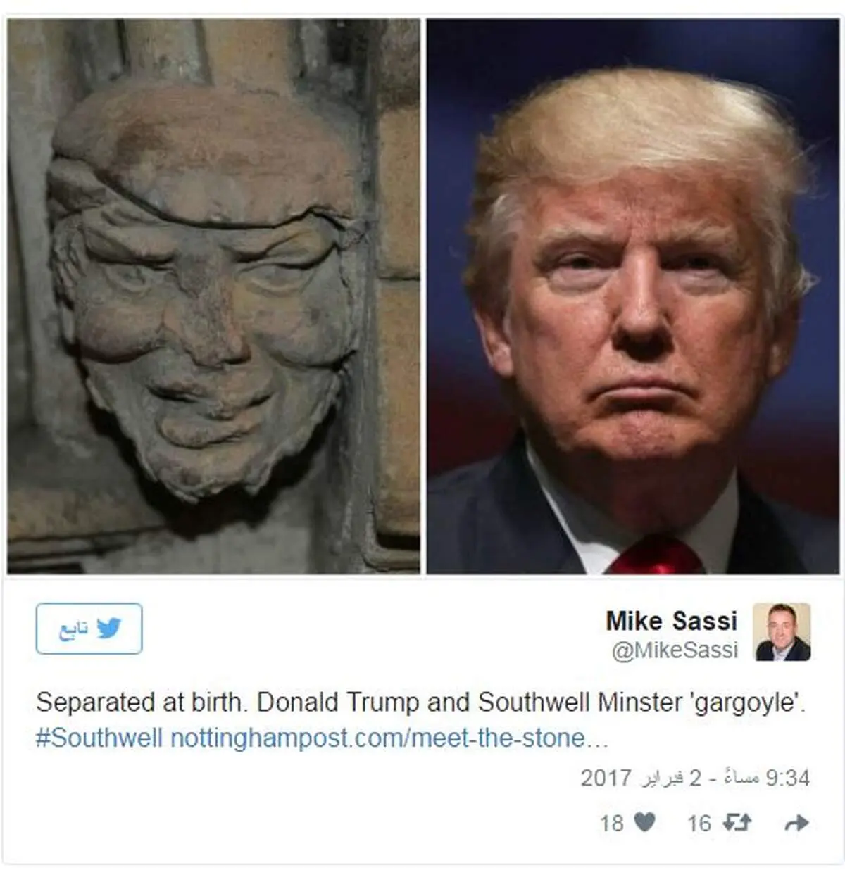 ترامپ ۷۰۰ ساله! +عکس