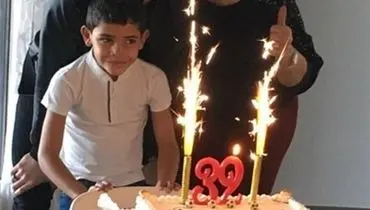 جشن تولد رونالدو در کنار خانواده +عکس