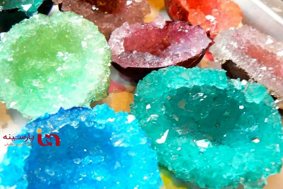جاشمعی کریستال بسازید+فیلم