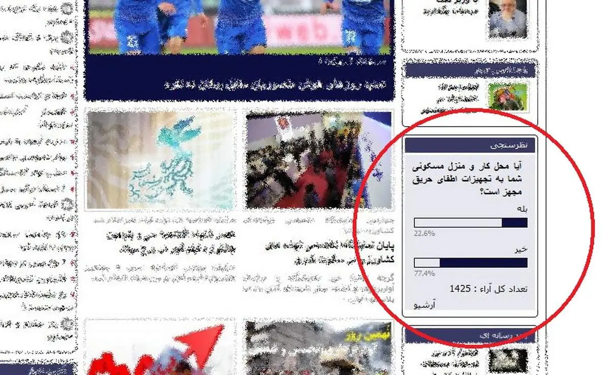 کسر تجهیزات اطفای حریق و آمار تکان دهنده+عکس