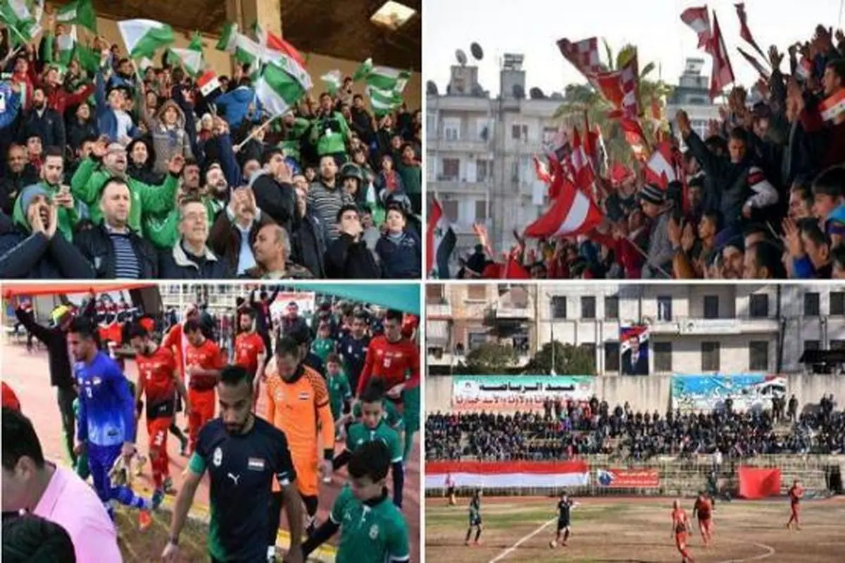 بازگشت فوتبال به حلب پس از ۵ سال