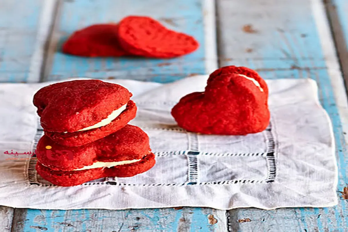 این شیرینی‌های کرم‌دار قلبی را از دست ندهید+عکس