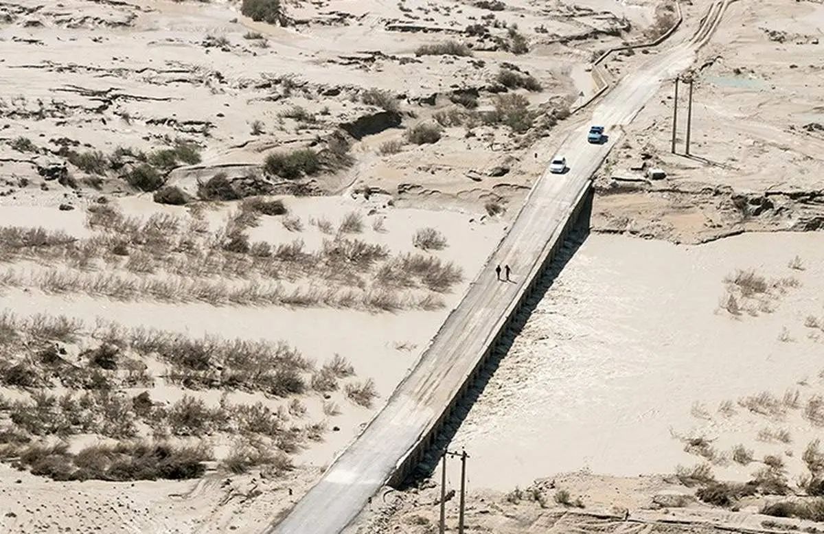 دشت لامرد پس از سیلاب روزهای گذشته