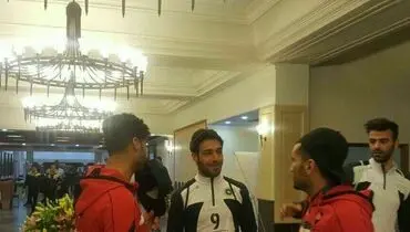 تصویری از مدافع محبوب برانکو در کنار پرسپولیسی‌ها