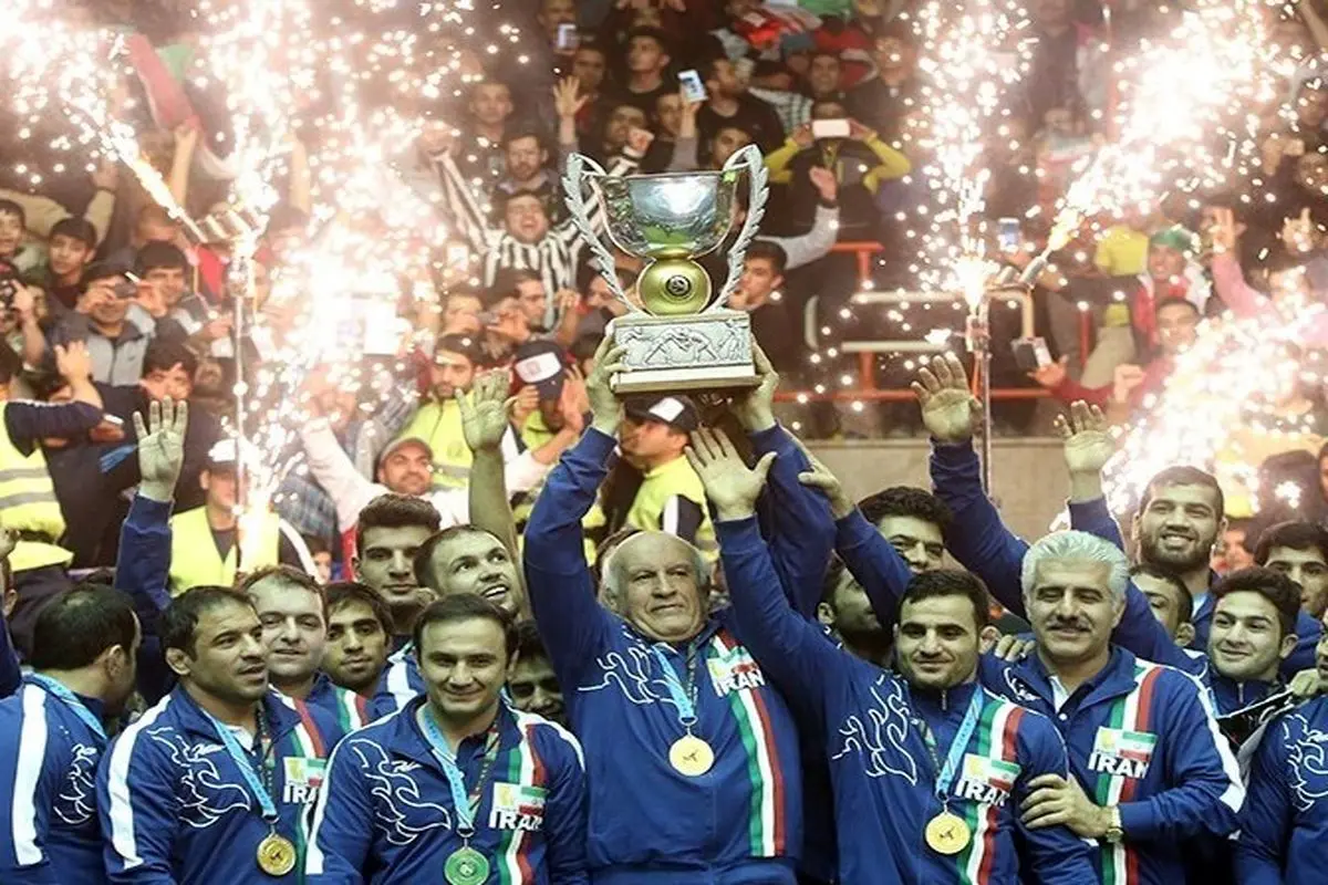 کمیل کشتی ایران را طلایی کرد/ششمین قهرمانی متوالی ایران