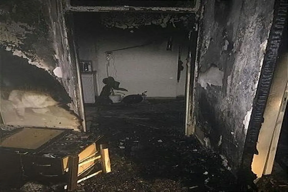 پسرک ۵ ساله خانه‌شان را به آتش‌ کشید +تصاویر