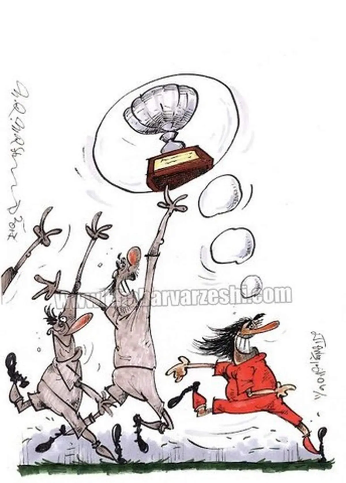 چه سرعتی داره این پرسپولیس/ کاریکاتور