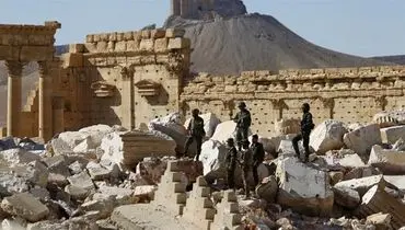 عقب نشینی داعش و ورود ارتش سوریه به شهر تاریخی «پالمیرا»