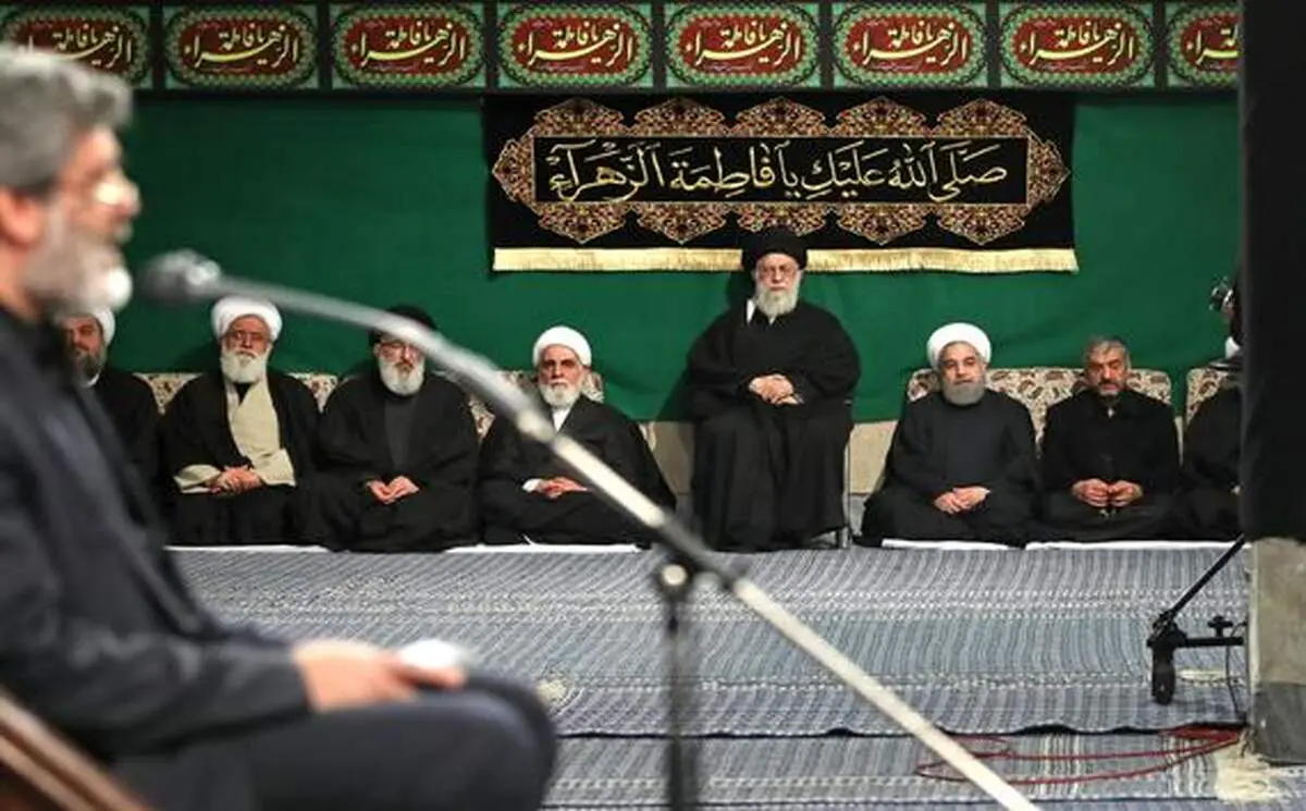 مراسم عزاداری شام شهادت حضرت فاطمه(س)برگزار شد