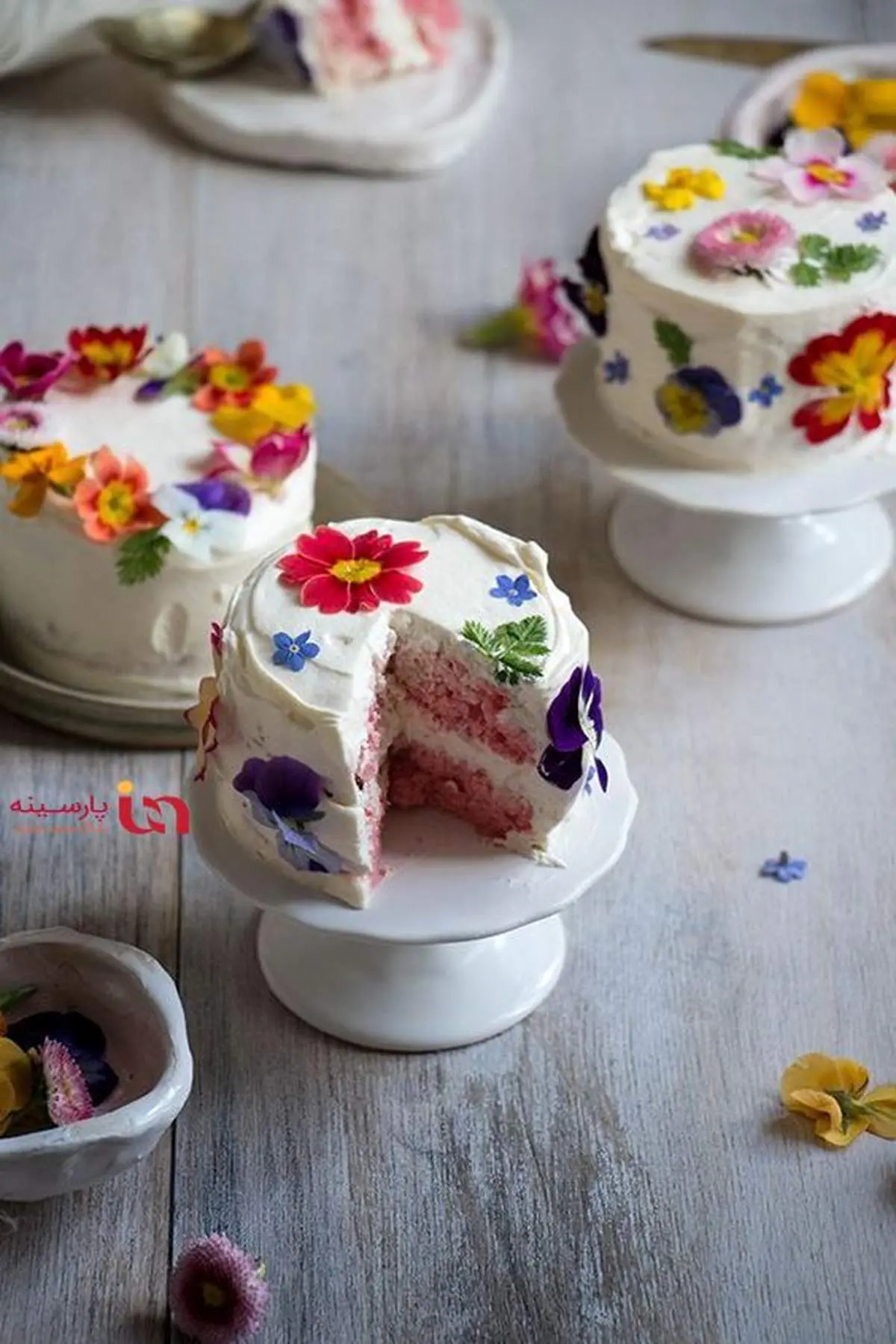با این کیک‌ها بهار را به خانه‌تان بیاورید+عکس