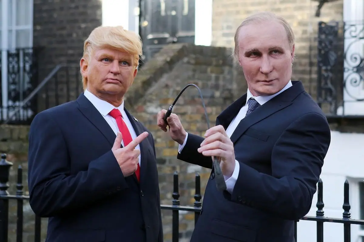 بدل پوتین و ترامپ در حاشیه مسابقات اسب‌سواری+تصاویر
