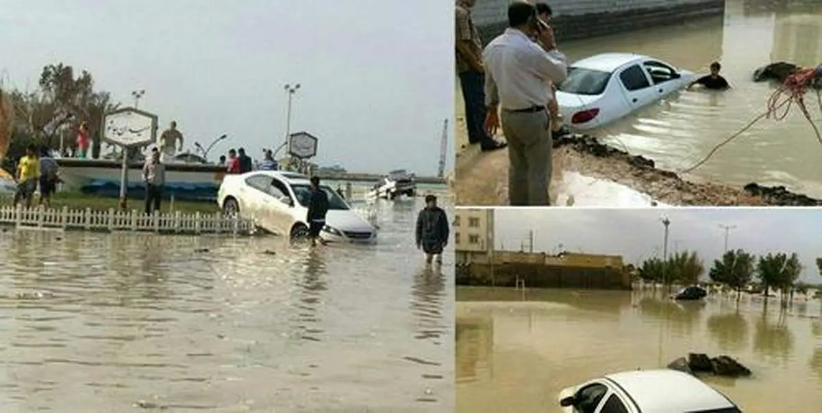 آخرین جزئیات از حادثه امواج مرتغع و آبگرفتگی در جنوب کشور