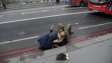 عکس تکان دهنده از حادثه لندن!