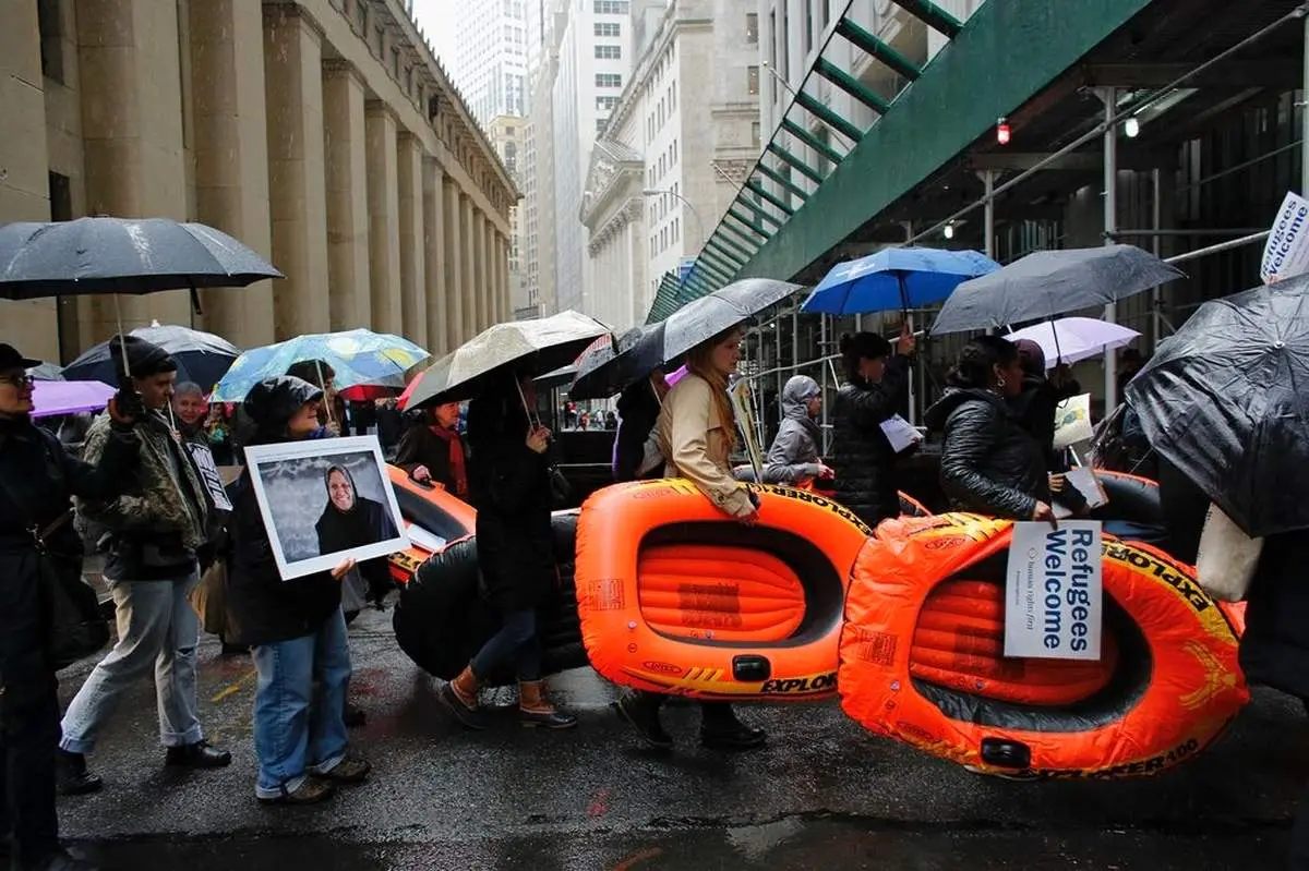 تظاهرات متفاوت علیه سیاست‌های ضدمهاجرتی ترامپ