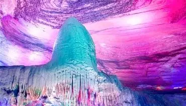 رنگی‌ترین غار جهان