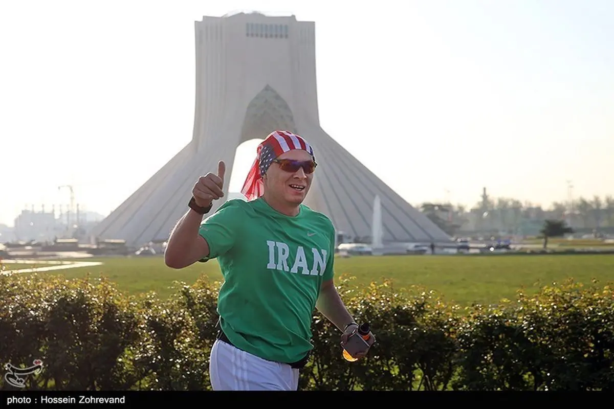 در حاشیه نخستین مسابقه بین المللی دو پارس - تهران