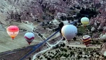 سقوط بالن گردشگران در ترکیه