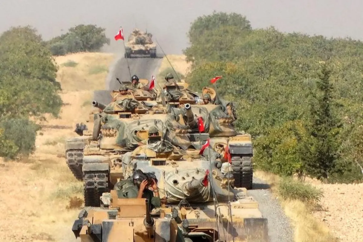 استمرار دخالت نظامی تُرکها به کمک شورشیان مسلح در سوریه
