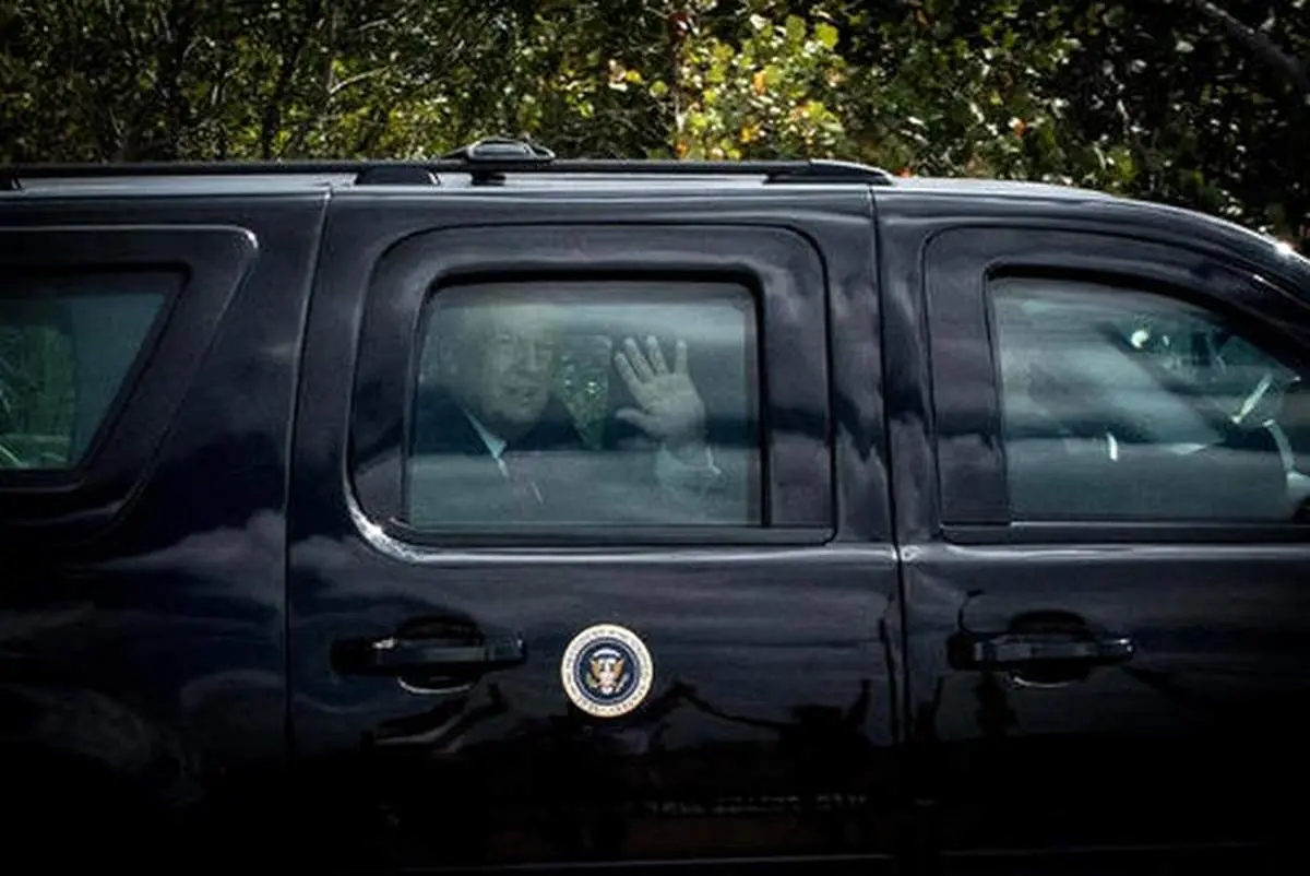 واکنش ترامپ به هوادارانش در خیابان!