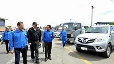 ديدار فرماندهان ارشد ناجا از ايران خودرو ديزل