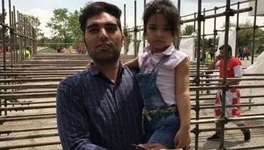 اشک دختری برای ورود به ورزشگاه آزادی+عکس