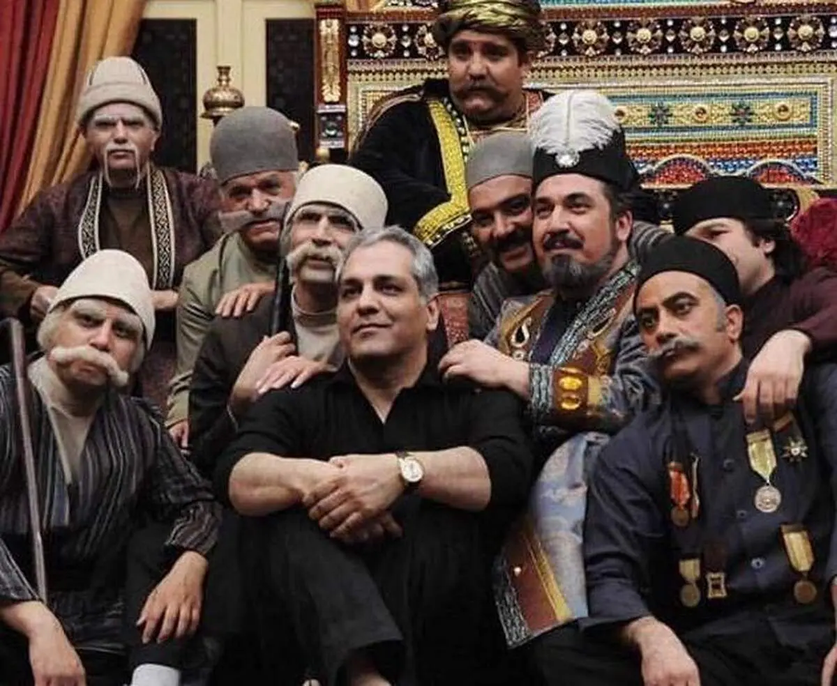 عکس يادگاري بازيگران سريال خاطره انگيز