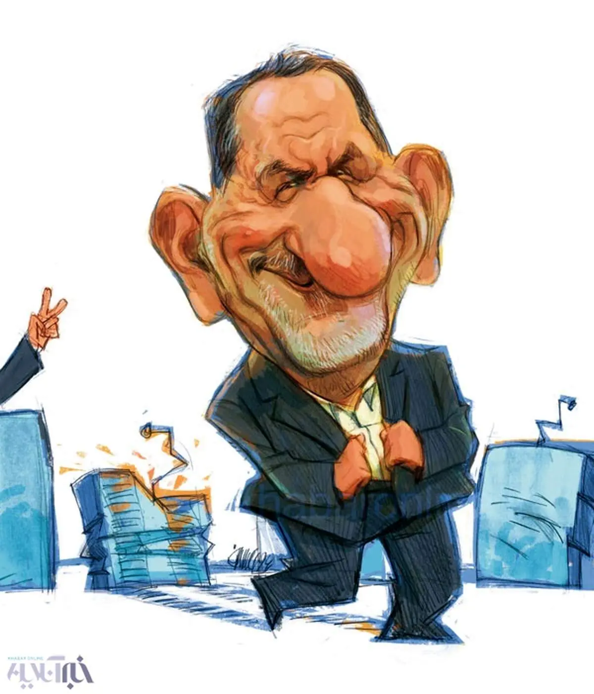 چه میکنه این جهانگیری!/کاریکاتور