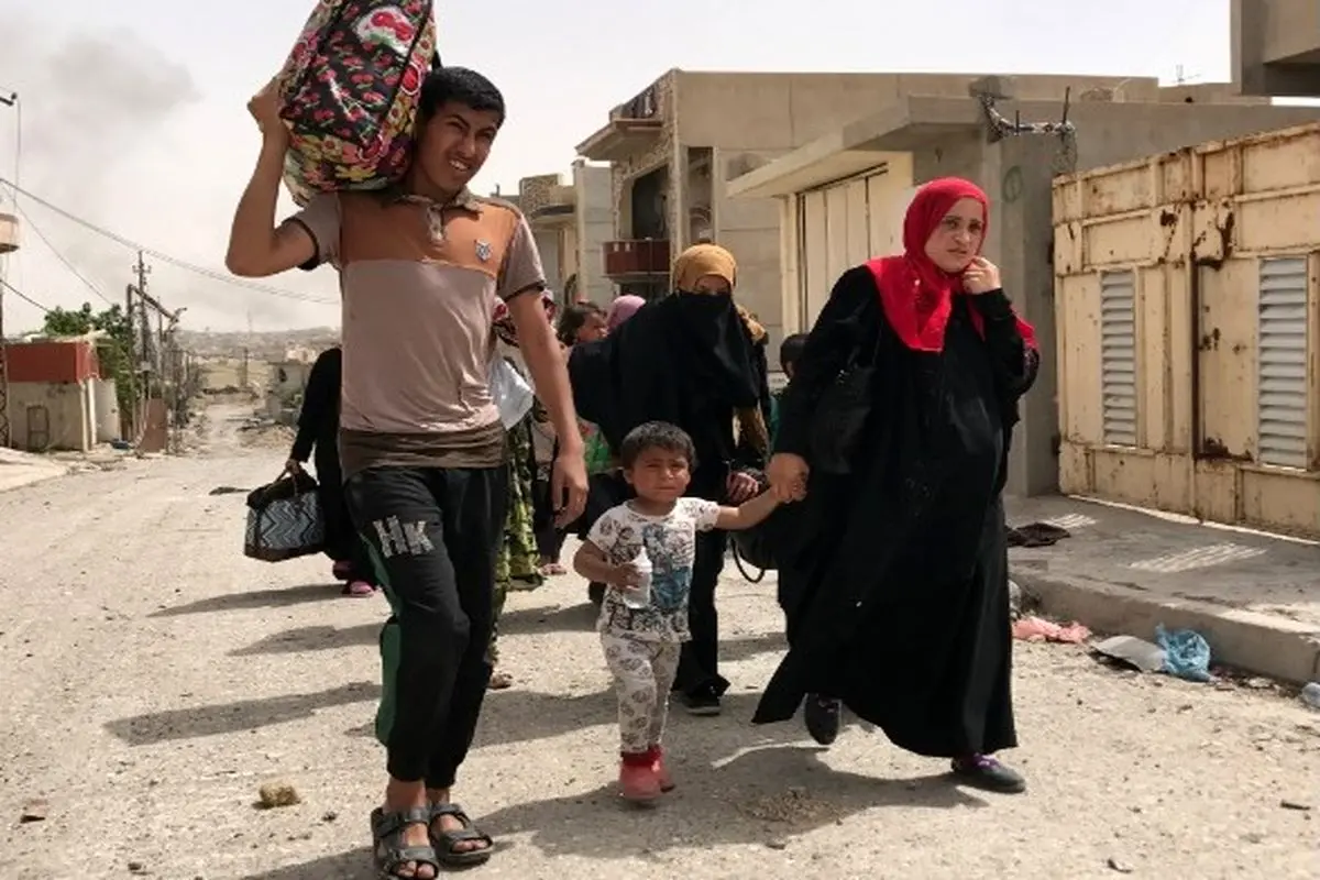 یک روز در خط مقدم آخرین سنگر داعش در عراق +فیلم