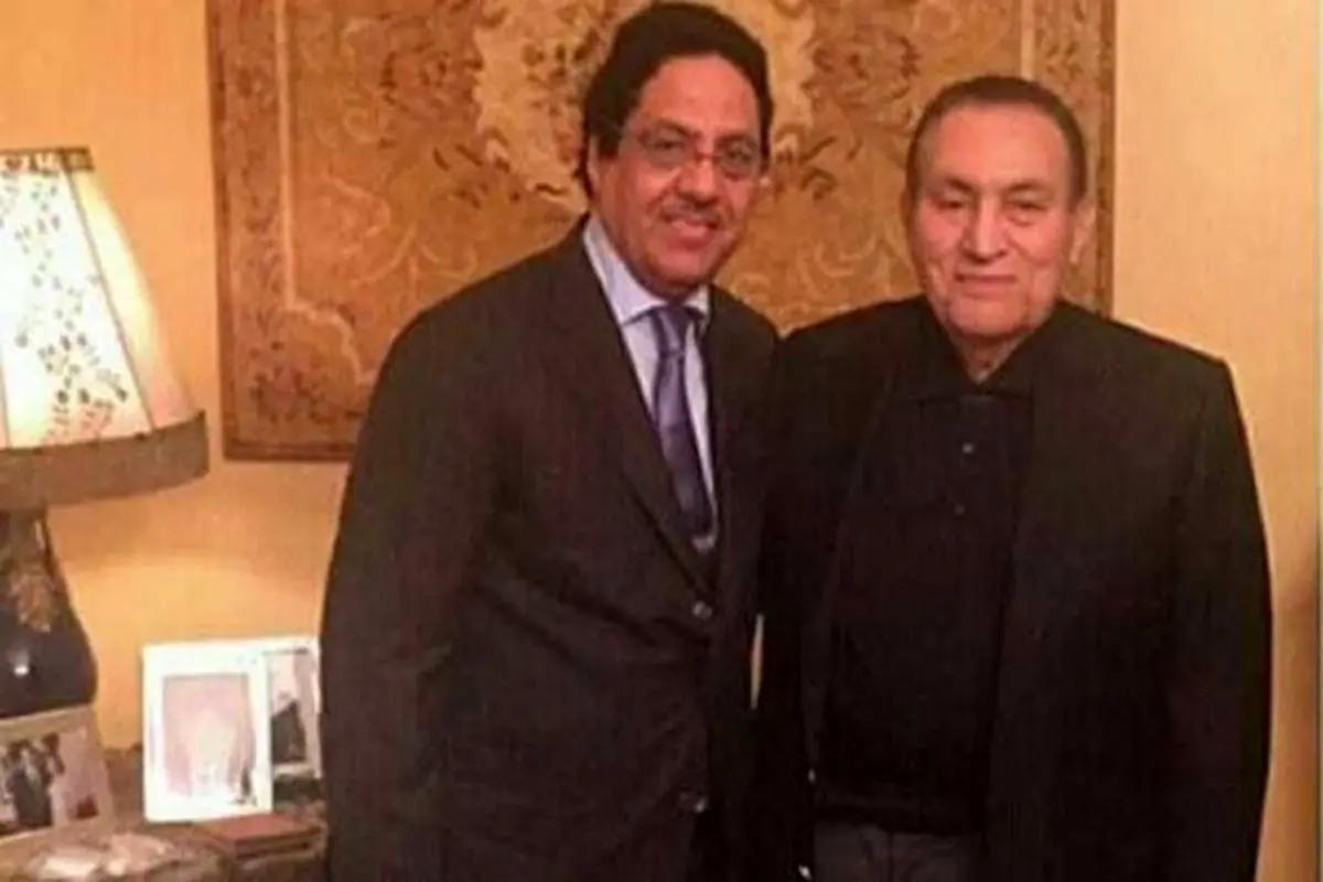 انتشار اولین عکس حسنی مبارک پس از آزادی