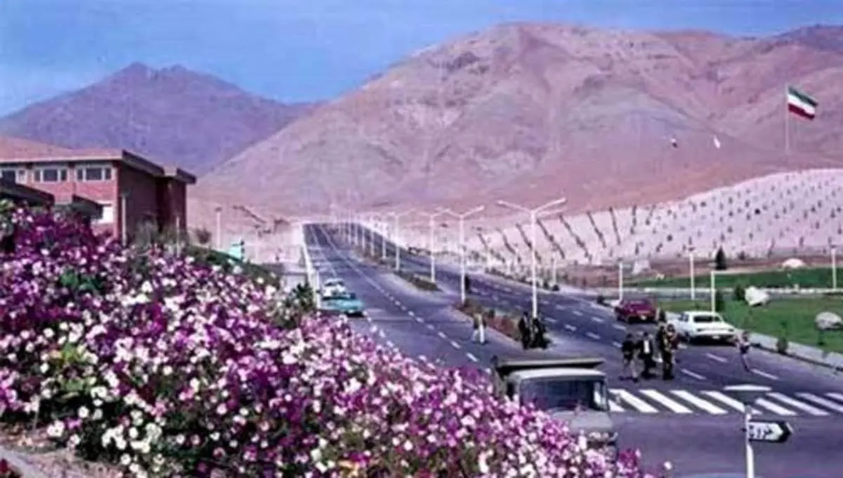 خیابان ولنجک؛ ۴۶ سال قبل+عکس