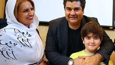 سالار عقیلی در کنار همسر و فرزندش +عکس