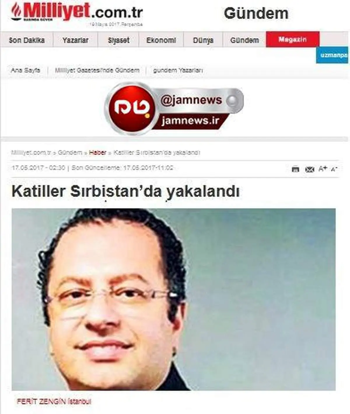 قاتلان مدیر شبکه جم دستگیر شدند