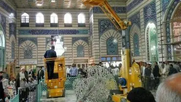 حادثه در حرم حضرت معضومه(س)